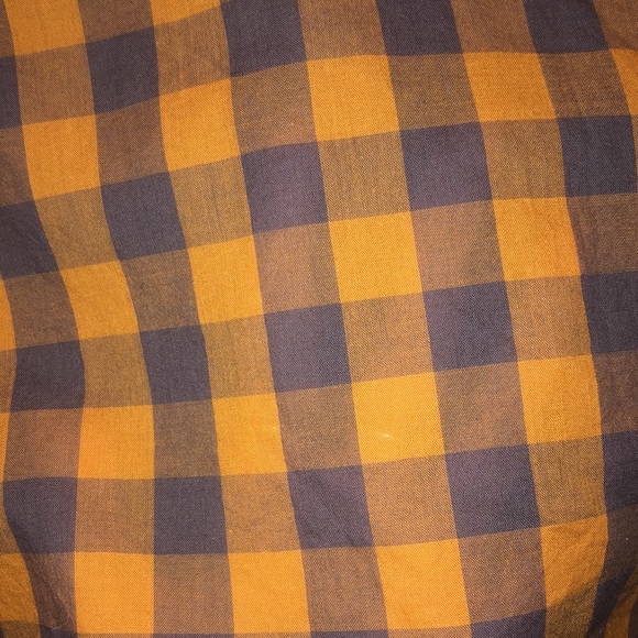 Roots Half buttoned checkered shirt - Picture 5 of 9